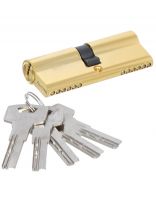 Личинка замка двери Avers, ZM-80-G, 21990, ЦАМ, 80 мм, золото, 40/40