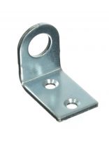 Проушина для замка угловая, 18х50 мм, оцинкованная, Кунгур