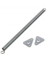 Пружина дверная диаметр 18.5 мм, с креплением, оцинкованная