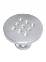 Ручка-кнопка мебельная Trodos, ZY-59, серебро, 303428