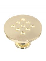 Ручка-кнопка мебельная Trodos, ZY-59, золото, 303425