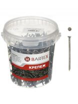 Гвоздь строительный, диаметр 2х40 мм, 1 кг, в банке, Bartex