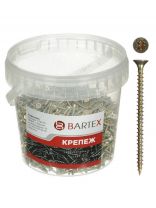 Саморез универсальный, диаметр 5х60 мм, 200 шт, оцинкованный, банка, Bartex