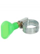 Хомут обжимной червячный с барашком, 10-16 мм, W1