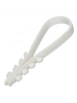 Хомут-дюбель 11-18 мм, нейлон, 100 шт, для круглого кабеля, белый, TDM Electric, ДХК-18, SQ0539-0003