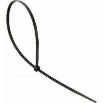 Хомут нейлоновый, 4.8х350 мм, 100 шт, черный, General Lighting Systems, 475337