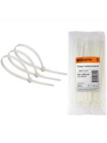 Хомут стяжной кабельный, 4.8х300 мм, нейлон, 100 шт, белый, TDM Electric, SQ0515-0129