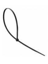 Хомут нейлоновый, 3.6х100 мм, 100 шт, черный, General Lighting Systems, 475328