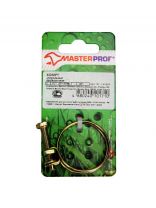 Хомут обжимной проволочный, 1"1/2, сталь, оцинкованный, спиральный, MasterProf, ИС.140832