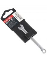 Ключ комбинированный, Bartex, 6 мм, матовый, CrV сталь