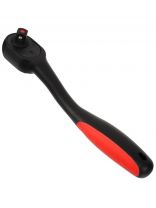 Ключ-трещотка с переключателем, Bartex, 1/2 '', полимерное покрытие, CrV, быстрый сброс, 2х компонентная ручка