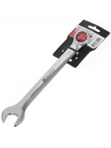 Ключ комбинированный, Bartex, 22 мм, хромированный зеркальный, CrV сталь