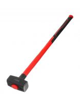 Кувалда 4 кг, фиберглассовый обрезиненная, Bartex