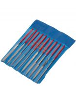 Набор надфилей 10 шт, 3х140 мм, пластиковая ручка, SPE13764-2