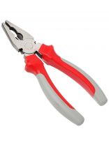 Пассатижи 180 мм, прямые, двухкомпонентный, углеродистая сталь, Bartex, Стандарт, 110022