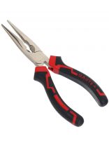 Тонкогубцы 180 мм, прямые, углеродистая сталь, Bartex, Профи, 909017.1222
