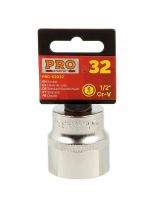 Головка торцевая 6-гранная, 1/2", 32 мм, Startul, PRO-52032