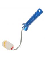 Валик малярный Bartex, Мини, полиакрил, 50хдиаметр 15 мм, ворс 12 мм, с бюгелем, 6 мм, 0915501/0915034