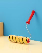 Валик малярный Bartex, полиакрил, 250хдиаметр 40 мм, ворс 12 мм, с бюгелем, 6 мм