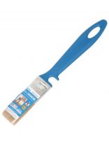 Кисть плоская, Акор, Лаки, 10х25 мм, искусственная щетина, рукоятка пластик, 171 10 025