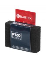 Шлифовальная губка зернистость P120, мягкая, Bartex