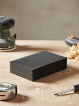 Шлифовальная губка зернистость P100, 100 х 70 х 25 мм, средняя жесткость, Bartex