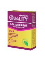Клей для флизелиновых обоев, Quality, с индикатором, 36 кв.м, 200 г, коробка, 7181