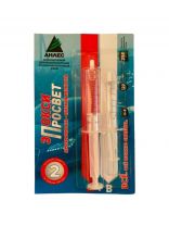 Клей Анлес, эпоксидный, для стекла и пластика, водостойкий, двухкомпонентный, 13 мл, 70021, Просвет