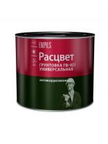 Грунтовка алкидная, Расцвет, ГФ-21, для внутренних и наружных работ, серая, 2.2 кг