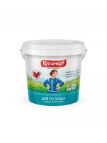 Краска водно-дисперсионная, Казачка, W-1, акриловая, для потолков, матовая, 1.4 кг