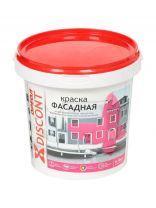 Краска водно-дисперсионная, Ореол, Дисконт, полиакриловая, фасадная, матовая, белая, 6.5 кг