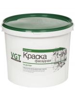 Краска водно-дисперсионная, VGT, акриловая, фасадная по дереву, влагостойкая, матовая, 7 кг