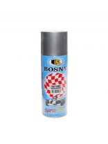 Краска аэрозольная, Bosny, №1580, акрилово-эпоксидная, универсальная, глянцевая, серебряная, 0.4 кг