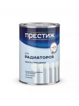 Эмаль Престиж, Стандарт, для радиаторов, алкидная, глянцевая, белая, 0.9 кг