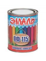 Эмаль Zabor, ПФ-115, алкидная, глянцевая, белая, 0.8 кг