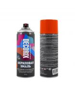 Эмаль аэрозольная, Decorix, универсальная, акриловая, глянцевая, оранжевая, A03, 520 мл