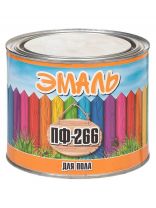 Эмаль Zabor, ПФ-266, алкидная, красно-коричневая, 1.8 кг