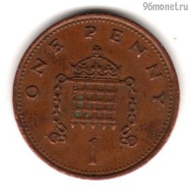 Великобритания 1 пенни 1987