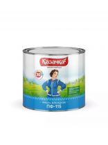 Эмаль Казачка, ПФ-115, алкидная, глянцевая, голубая, 1.9 кг