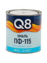 Эмаль Formula Q8, ПФ-115, алкидная, глянцевая, коричневая, 2.6 кг