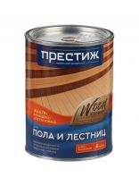 Эмаль Престиж, для пола и лестниц, быстросохнущая, алкидно-уретановая, глянцевая, светлый орех, 0.9 кг