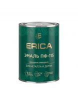 Эмаль Erica, ПФ-115, для внутренних и наружных работ, алкидная, глянцевая, бежевая, 1.8 кг