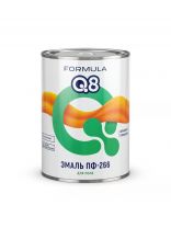 Эмаль Formula Q8, ПФ-266, алкидная, глянцевая, светло-ореховая, 0.9 кг