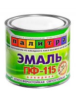 Эмаль Палитра, ПФ-115, алкидная, глянцевая, парижская зелень, 1.9 кг