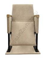 Кресло театральное К-42 трапециевидной формы с откидным сидением