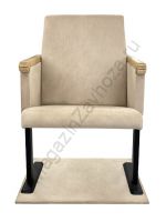 Кресло театральное К-42 трапециевидной формы с откидным сидением