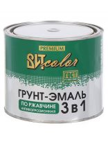 Грунт-эмаль ВИТ, по ржавчине, алкидная, красная, 1.8 кг