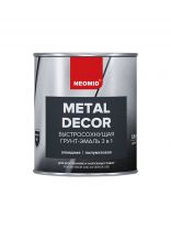 Грунт-эмаль Neomid, по ржавчине, быстросохнущая, алкидная, зеленая, 0.9 кг