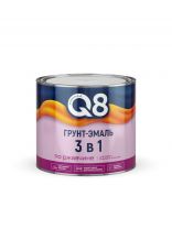 Грунт-эмаль Formula Q8, по ржавчине, алкидная, голубая, 1.8 кг