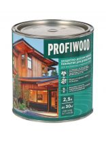 Пропитка Profiwood, для дерева, защитно-декоративная, красное дерево, 2.3 кг